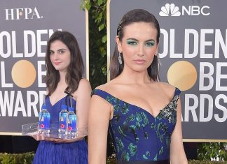 ‘Fiji Water girl’ suing company following Golden Globes hostess gig
