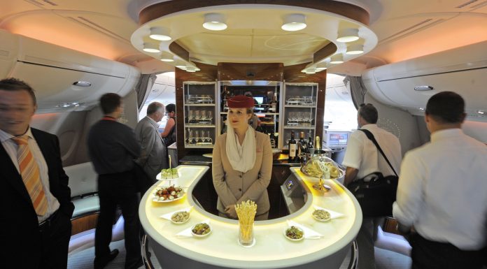 A380: a comfortable, eerily quiet cruise ship of the skies