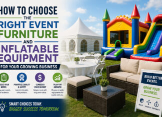 How to Choose the Right Event Furniture and Inflatable Equipment for Your Growing Business Inflatable-Equipment