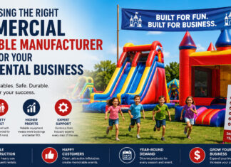 Why Choosing the Right Commercial Inflatable Manufacturer Matters for Your Party Rental Business Jingo Jump